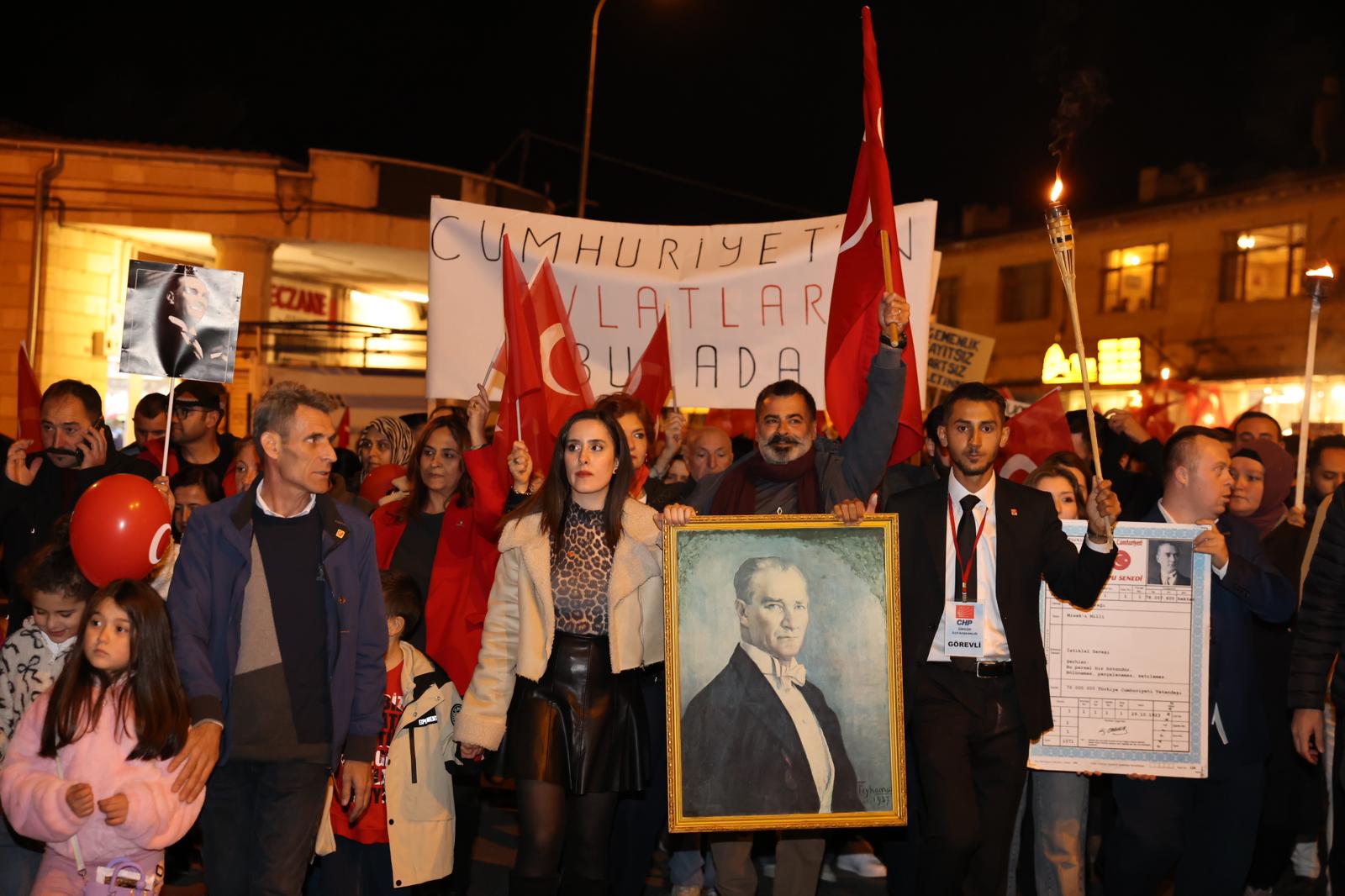 Ürgüp’te Cumhuriyet Bayramı Coşkusu